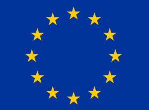 Die Flagge der Europäischen-Union