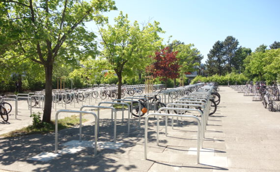 neue Fahrradständer