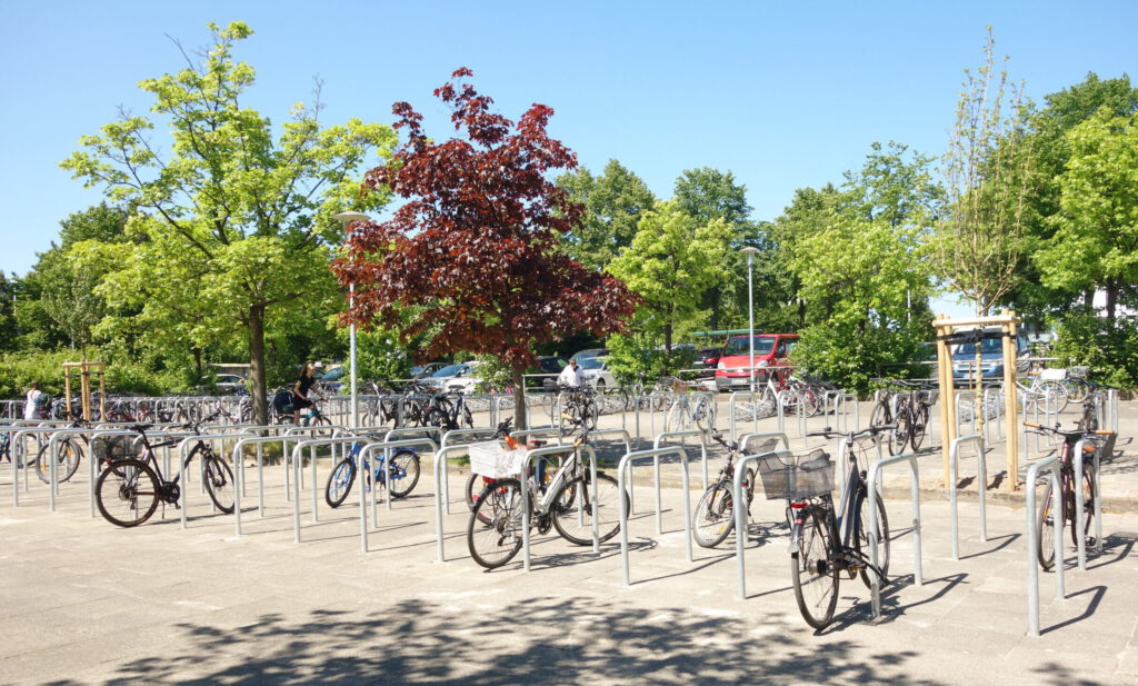 neue Fahrradständer