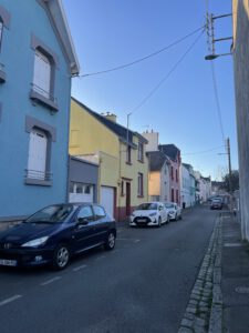 Bunte Häuser in meiner Straße