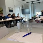 Planspiel in vollem Gange.