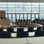 Plenarsaal im Kieler Landtag.