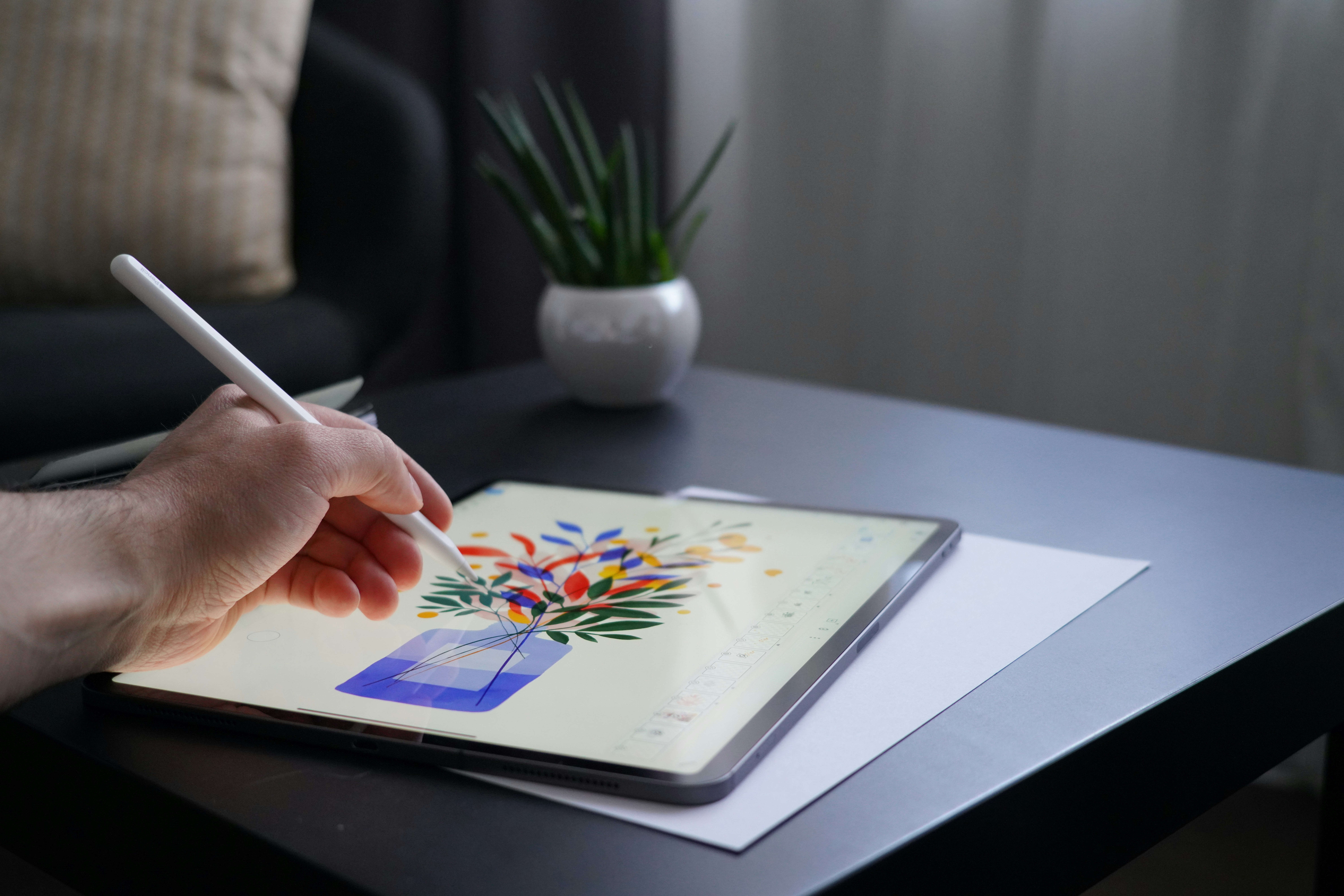 Ipad-Kunst Kunst auf dem iPad- Frau Heydasch ist offen für neue Möglichkeiten