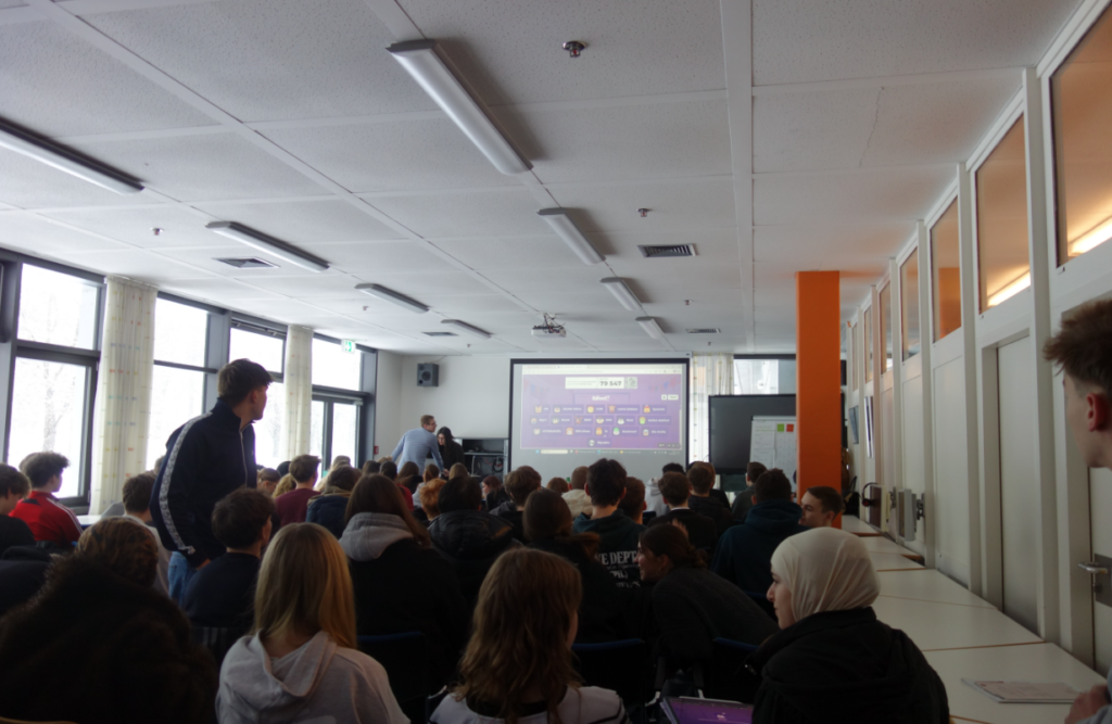 Kahoot im Seminarraum