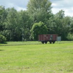 Standort des Bahnhofes mit Wagons