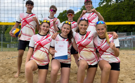 unser Team beim Kreisfinale