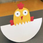 Küken zum Osterfest